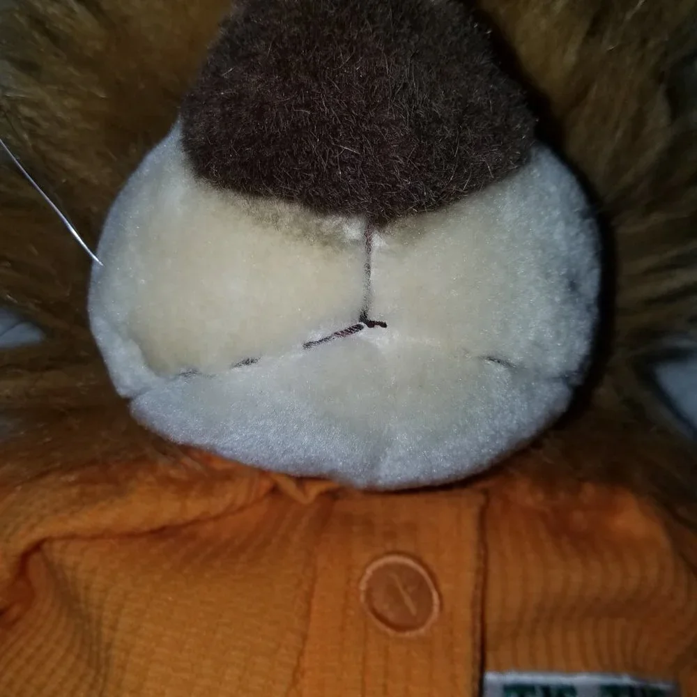 People Pals Softees Lion Plush Tis The Season Orange Outfit Christmas Holiday